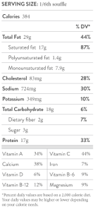 nutriitional-facts-broccoli-rabe-corn-cheese-souffle-andyboy