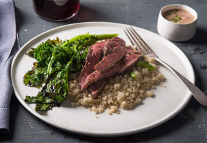 Broccoli Rabe and Peppercorn Steak Salad - Andy Boy