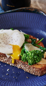 garlic-broccoli-rabe-toast-poached-egg-andy-boy