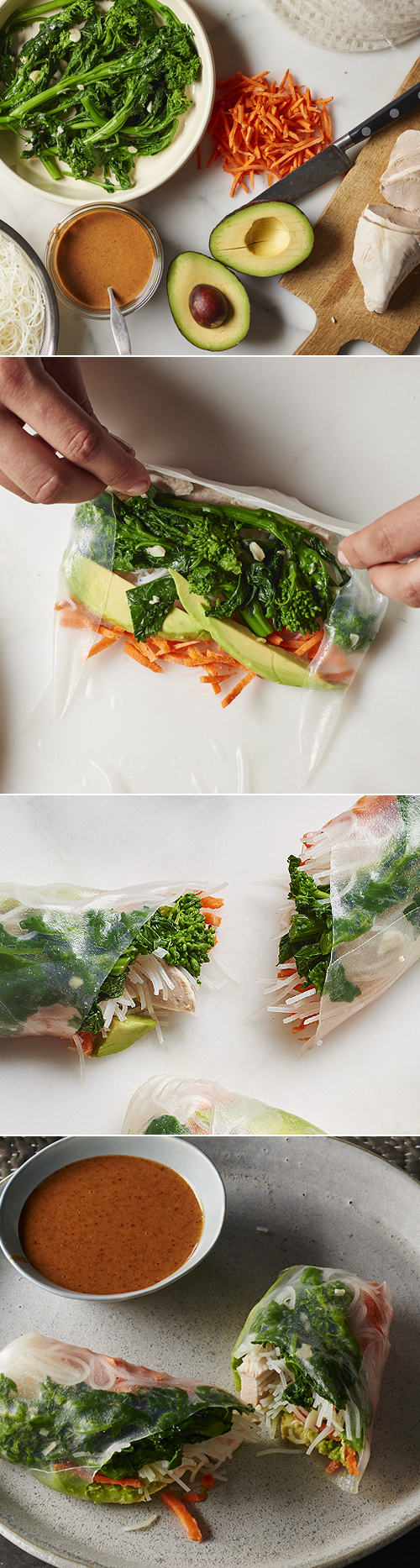 Andy Boy Broccoli Rabe Salad Rolls