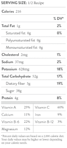 nutritional-facts-broccoli-rabe-tropical-power-smoothie