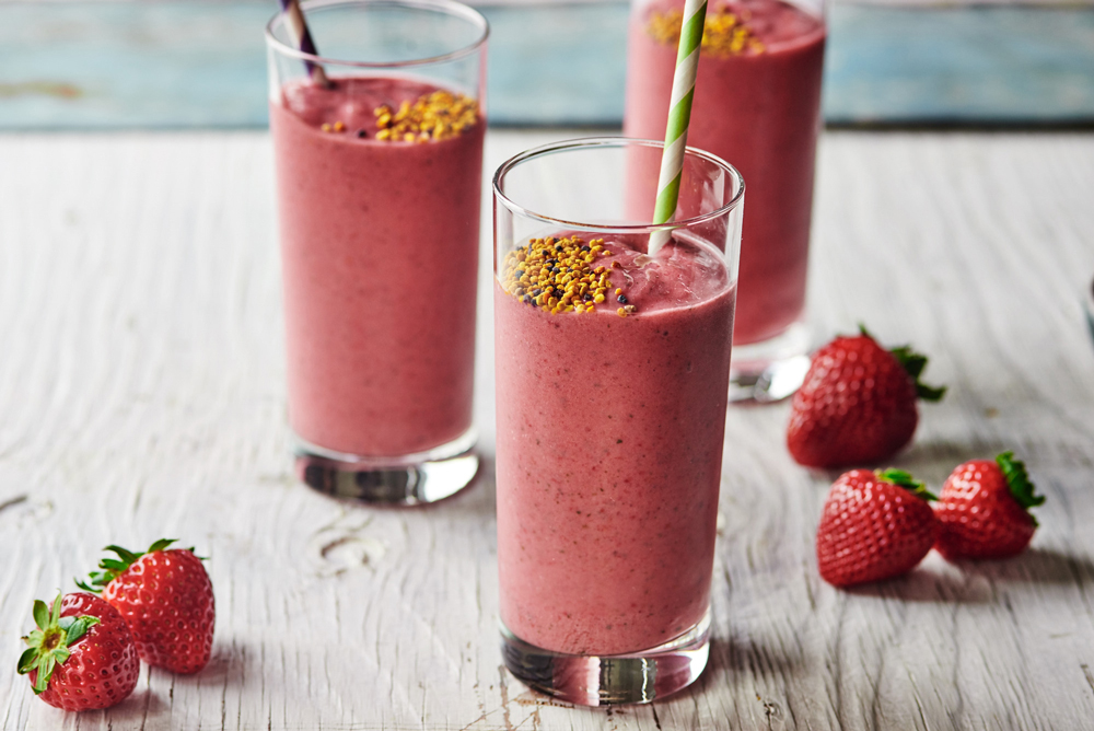 Broccoli Rabe and Berry Smoothie