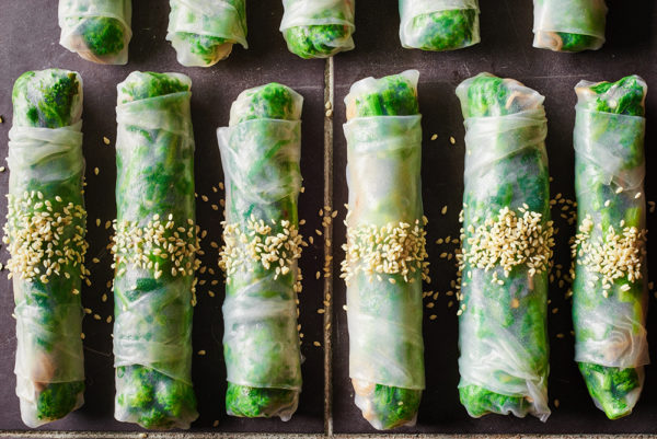 sesame-garlic-broccoli-rabe-spring-rolls-andy-boy