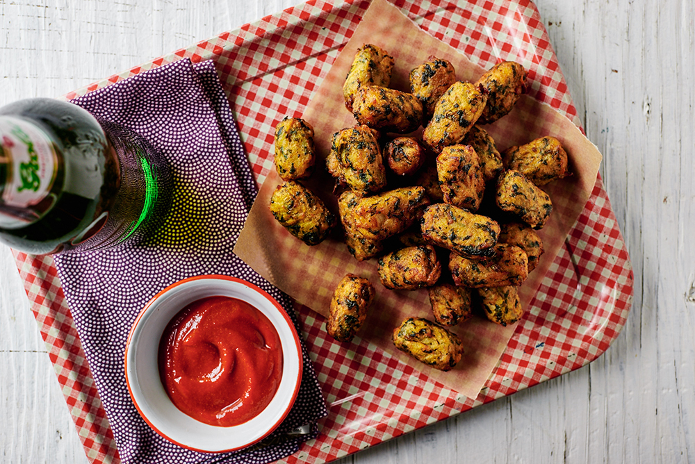Broccoli Rabe Tater Tots