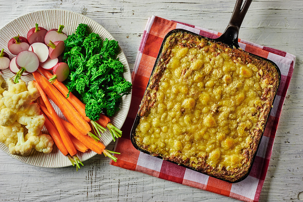 Broccoli Rabe, Artichoke and Cheese Dip