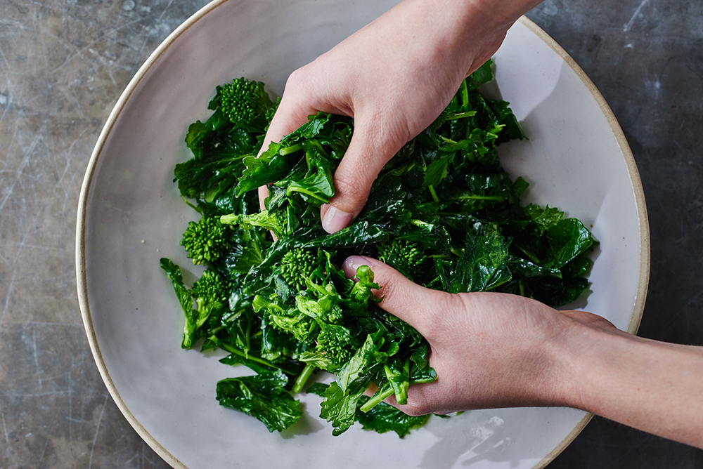 Massaged Salad Process