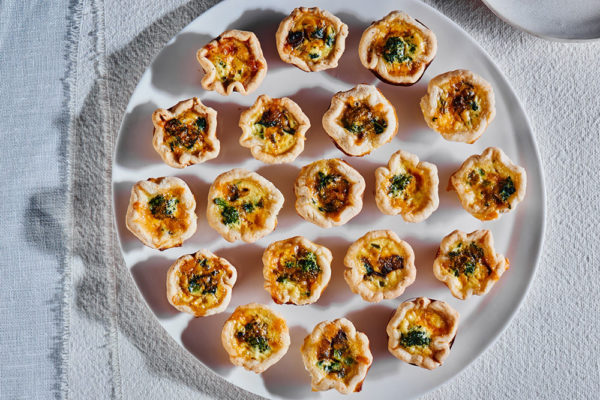 broccoli-rabe-mushroom-cheddar-quiches