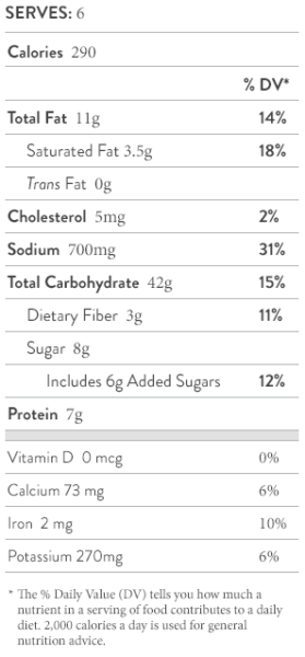 nutritional-facts-rice-noodle-salad-broccoli-rabe