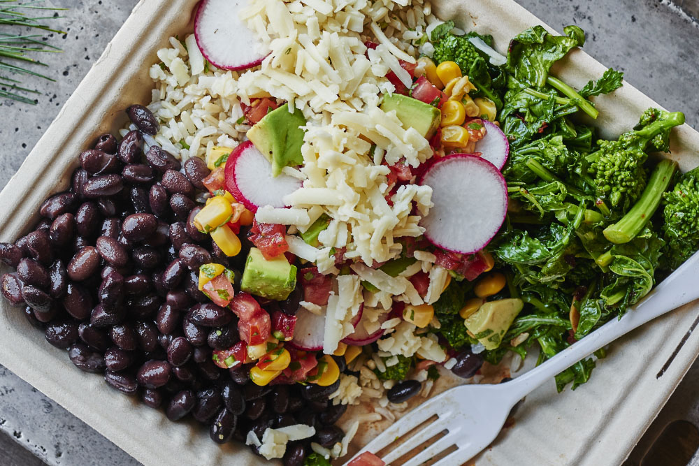 Broccoli Rabe Burrito Bowl