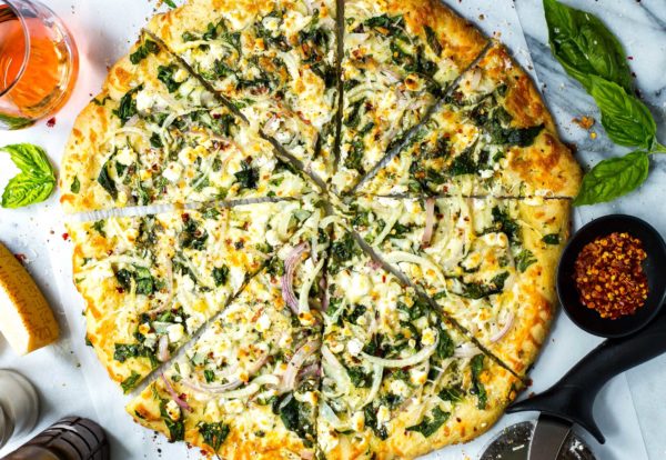 spinach-goat-cheese-pizza