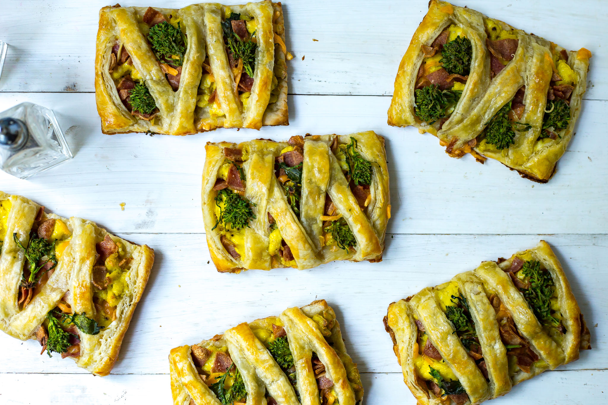 Savory Broccoli Rabe Breakfast Pastries