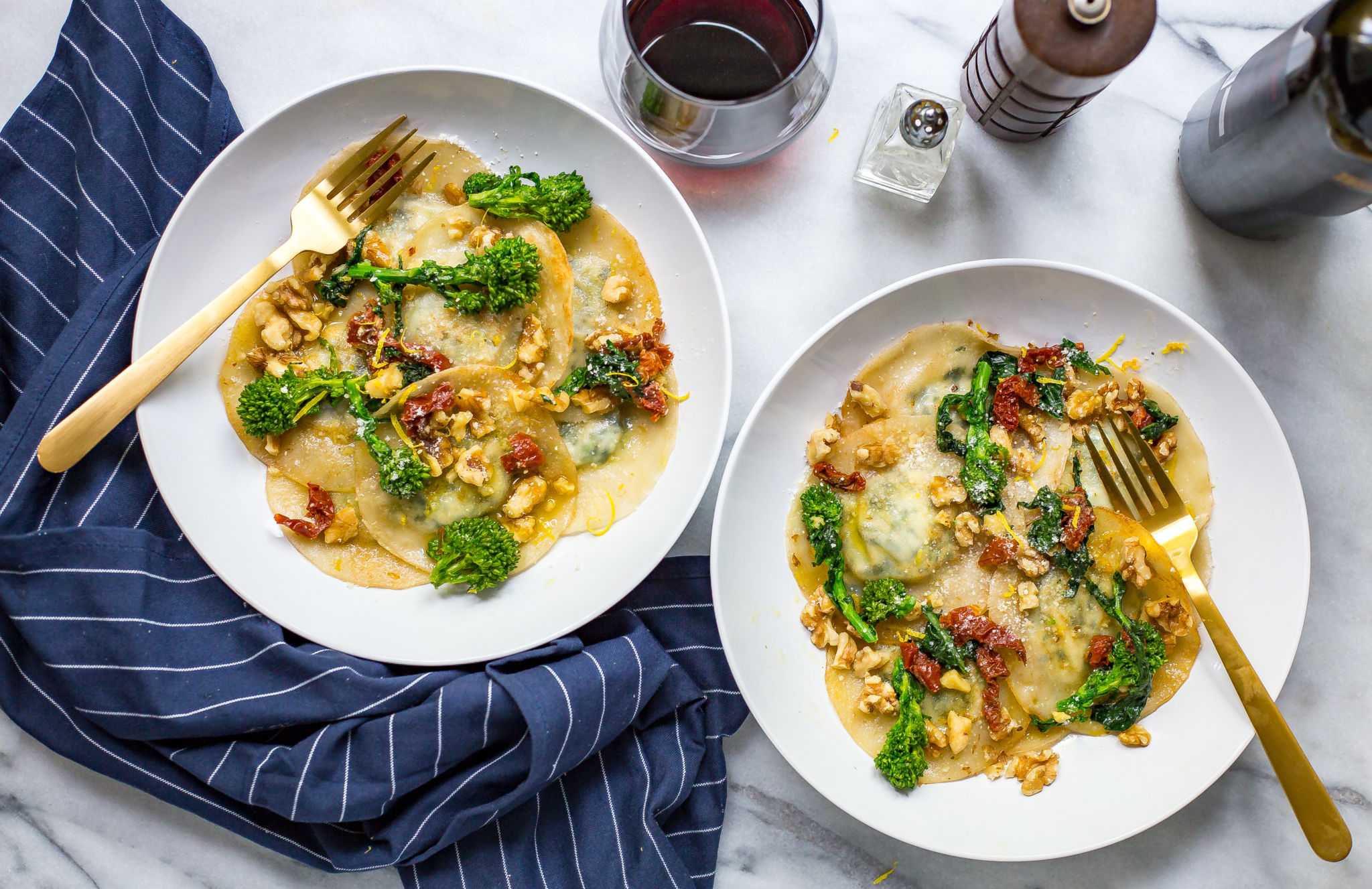 Broccoli Rabe Egg Ravioli Andy Boy
