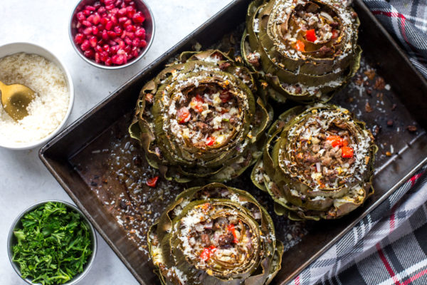 stuffed-chokes-cauliflower-rice-darrigo