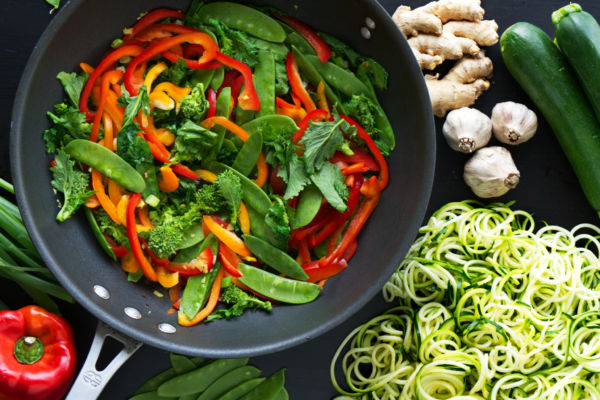 veggie-zoodle-stir-fry-broccoli-rabe