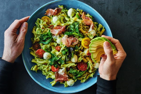 caprese-pasta-broccoli-rabe