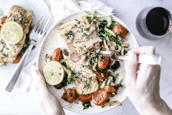 cedar-pink-salmon-fennel-rabe-salad