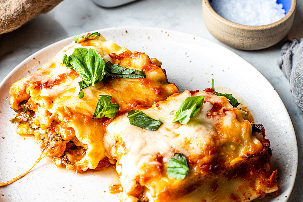 Broccoli Rabe and Cauliflower Lasagna Roll Ups Andy Boy