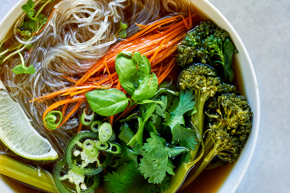 Sweet Baby Broccoli Pho