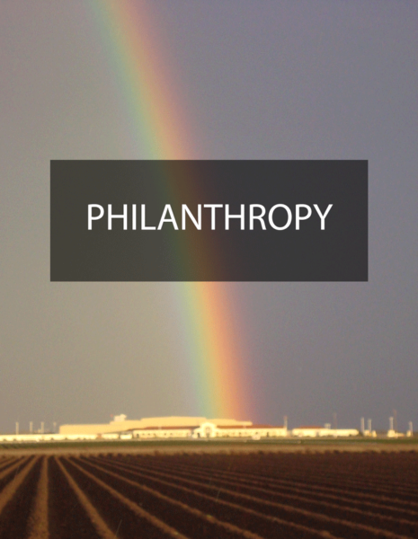 PHILANTHROPY cover