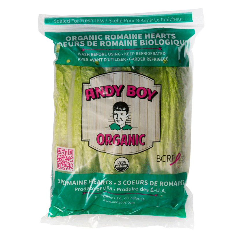 Organic Romaine Hearts