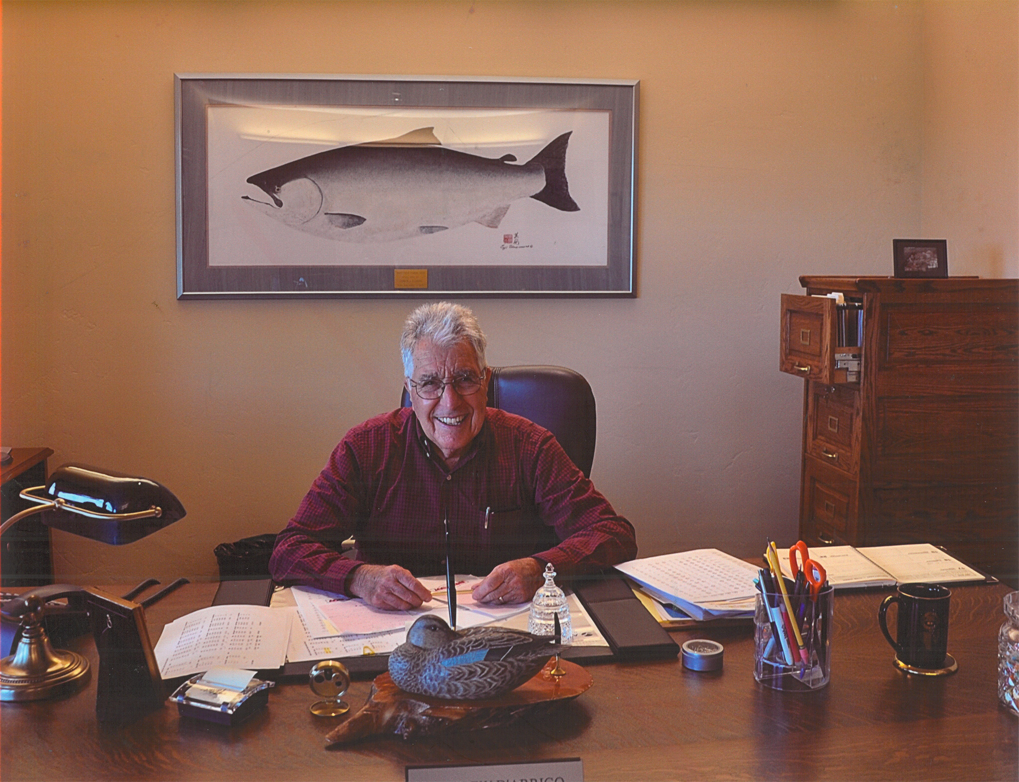 Andy in his office at D’Arrigo California’s Headquarters